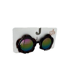 GB Girls Flower Shaped Turtle Shell Sunglasses 100% UV Protection Pool Beach